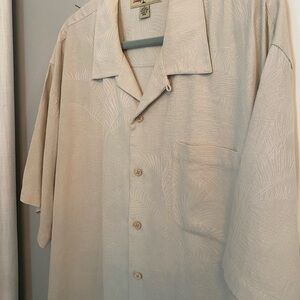 Tommy Bahama Cream Textured Shirt